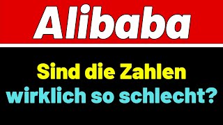 Alibaba Aktie - Aktuelle Quartalszahlen!🤑🔥 Sind die Zahlen wirklich so schlecht?🤔