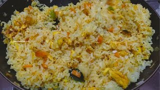 Egg rice 👌| Tasty Egg fried Rice | Egg rice in telugu | Egg recipes | Egg fry | instant rice