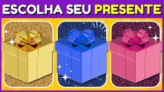 ESCOLHA SEU PRESENTE 🎁 | Jogo das Escolhas | Planeta Quiz