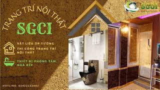 Trang Trí Tấm Nhựa Ốp Tường cho Nhà 1 Trệt 1 Lầu Hoàng Quốc Việt | SGCI