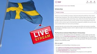 Karolinska Institute Global Masters Scholarship 2022/2023 for International Students in SWEDEN