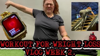 Workout for weight loss. Video vlog of my journey to a healthier more fit me. #weightloss