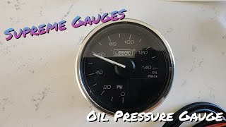 Prosport Supreme Series Oil Pressure Gauge (Unboxing)