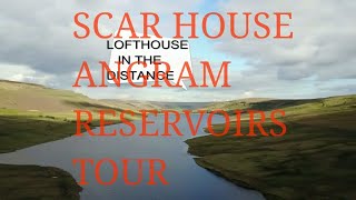 Scar house and angram reservoirs nidderdale