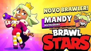 Brawl stars starr Toom New Brawler Mandy unlocked Gameplay Android ios