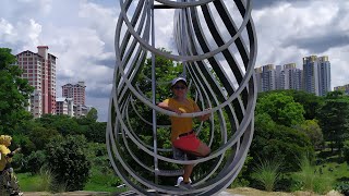 bishan ang mo kio park the beautiful nature in Singapore