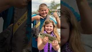 Bass fishing with the kids the  last few years. Love these memories. #bassfishing