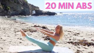 20-Minute Abs Pilates Core Workout (No Equipment)