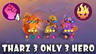 ONLY 3 HEROES WITH THARZ SKILL 3 !! EASY WAY TO PLAY THARZ 3 !! MAGIC CHESS MOBILE LEGENDS