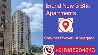 Beautiful & Brand New Flat for Sale In Hyderabad Gated Community - Near Shaikpet Flyover.