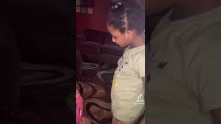 Me andMy little sister belize￼ did this TikTok.  It’s so Cute when she put her hands on my face￼￼