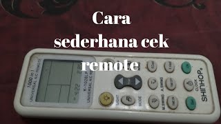 AC TIDAK BISA DI REMOTE.,,APAKAH REMOTNYA YANG RUSAK??