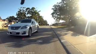 Driver close pass - 23/02/23 Toyota Crown 7:22am