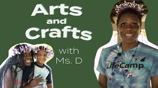 DIY Lei Necklace! | Arts and Crafts with Ms. D (All Ages)