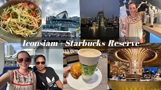 BANGKOK, THAILAND TRAVEL VLOG DAY 6: Visiting Iconsiam Mall + Starbucks Reserve Tour