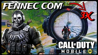 EU FIZ A MAIOR LOUCURA DE TODOS OS TEMPOS NO COD MOBILE | FENNEC COM MIRA LONGA. NÃO USEM! KKKK