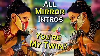 Mortal Kombat 1 - All 141 Mirror Match Dialogues and Character Intros