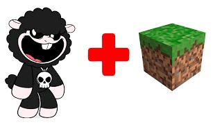 Baba Chops + Minecraft = ??? Poppy Playtime Chapter 4 Animation