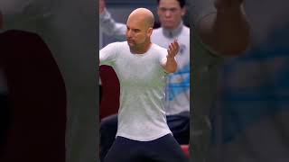 Pep crazy celebration after city's goal ⚽😍.#ucl #viral  Please Subscribe for more videos 🙏