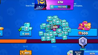 Got 200 Credits In Trophy Road And Unlocked STU Brawl Stars - Brawl Stars - Brawl Talk