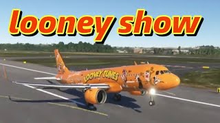 Microsoft Flight Simulator / Airbus A320 Looney Tunes / Campinas (VCP) ✈ Guarulhos (SBGR)