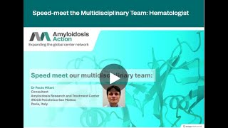 Speed-meet the Multidisciplinary Team: Hematologist