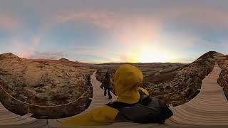 Time-lapse of a visit to Grábrók Crater, West Iceland in 360°! November 2022