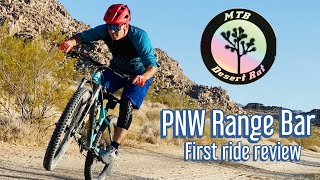 First ride with PNW bars on my trek hardtail |La Quinta Cove California|