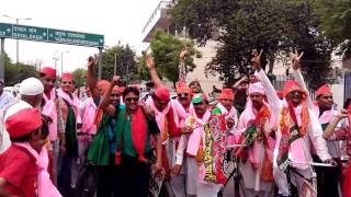 mukeemuddin qureshi samajwadi party cycle raily(1)