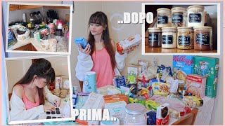 RIORGANIZZIAMO TUTTA LA CUCINA! 🍴*Kitchen & Pantry Organitazion*