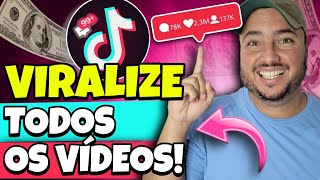 Como VIRALIZAR no TIKTOK com o PRIMEIRO VÍDEO! Seguidores e Visualizações REAIS! 2023