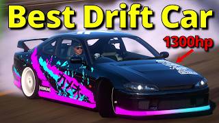 Forza Horizon 5 BEST DRIFT CAR + TUNE! 1300hp 2jz Nissan s15 Silvia Drift Build.