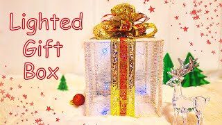 How to Make DIY Lighted Gift