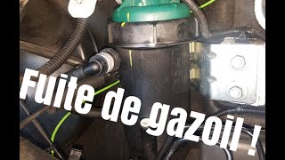 Fuite de gasoil !