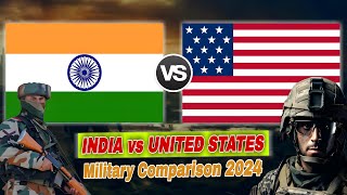 India vs United States Military Comparison 2024 #usa #army #india #us  #indianarmy