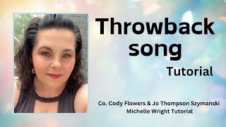 Throwback song line dance tutorial Intermediate choreography by Cody Flowers &Jo Thompson Szymanski