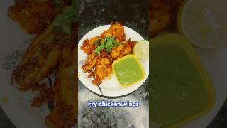 Fried Chicken Wings #spicyfood #tastkasafer #food #indiancuisine #chickenrecipe #punjabisong