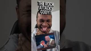 THE ROCK ATTACKS CODY RHODES - LIVE REACTION