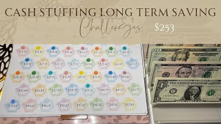 2024 Saving Challenges: Long Term Savings Stuffing $253