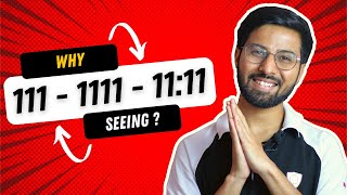 Kyu bar bar dikhta hai 111 1111 11:11 Angel Number in Hindi || @WeManifest