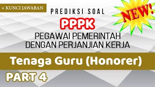 Prediksi Soal PPPK (P3K) Tenaga Keguruan Tahun 2021 #4 | Pegawai Pemerintah dengan Perjanjian Kerja