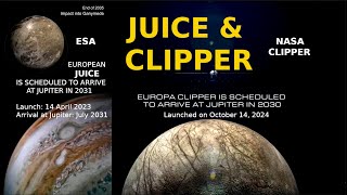 JUICE z ESA 🇵🇱 do Ganimedesa i CLIPPER z NASA 🇺🇸 ku Europie - 2 6-tonowe ciężarówki lecą do Jowisza