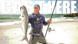 HOW TO FIND GOOD SPOTS TO SURF FISH FROM THE BEACH - PART 1- LONG ISLAND STRIPED BASS BLUEFISH FLUKE