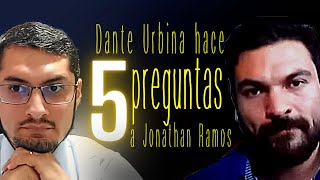 Las 5 preguntas de Dante Urbina sobre el tema que Jonathan Ramos no pudo responder