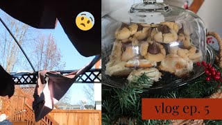 Scary Weather and Some Christmas Cookies | The Wholeness Shift vlog ep. 5