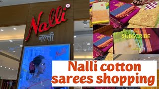 Nalli ~ cotton sarees | Pure cotton and semi cotton | Office wear sarees| budget friendly sarees |