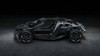 Bugatti Tourbillon - chassis and body structure