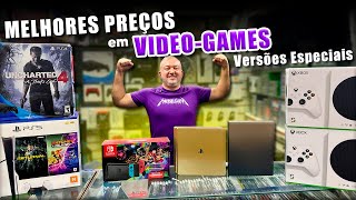 CONSOLES RARÍSSIMOS 😱 Versões ESPECIAIS exclusiva na Portal Games 🔥