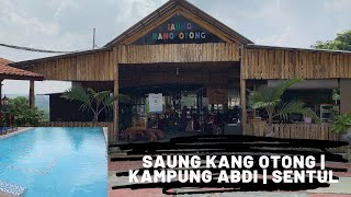 Saung Kang Otong | Kampung Abdi | Restoran yang ada Kolam renangnya