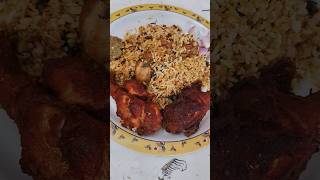 Chicken leg piece Biryani 🍗with chicken legfry#trendingshorts #shorts #shortvideo#biryani#dumbiryani